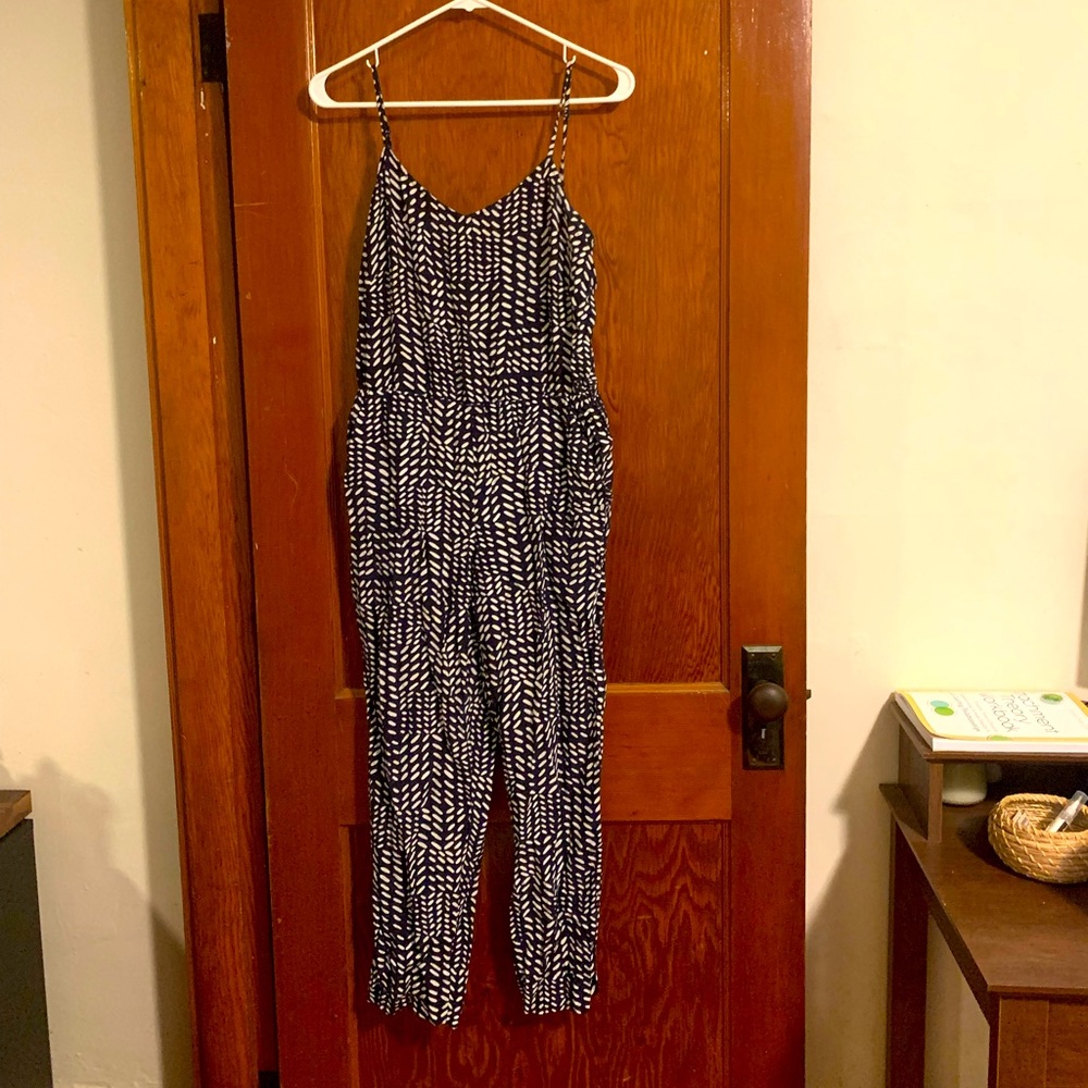 Loft spaghetti strap straight leg jumper